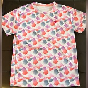 Disney Geometric Print Athletic Top Size L